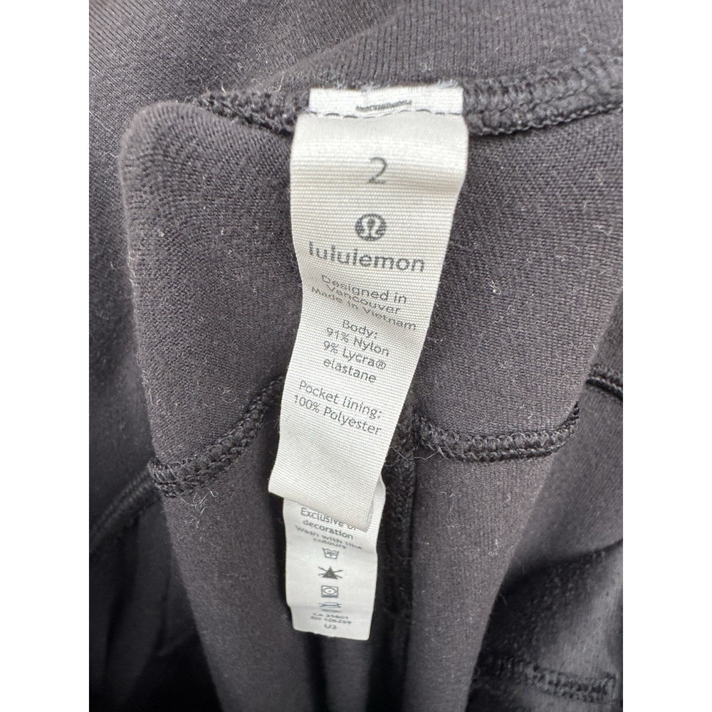 Lululemon Ready To Rulu 7/8 Jogger Graphite Grey Size 2 Pants - Picture 4 of 5